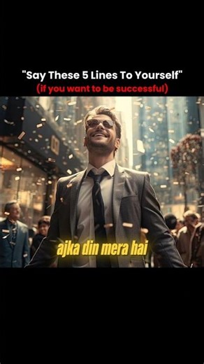 "Say These 5lines to Your Self" #selfgrowth #motivation