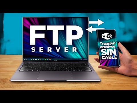Como pasar archivos del Celular a la PC | SIN CABLES | WiFi FTP
