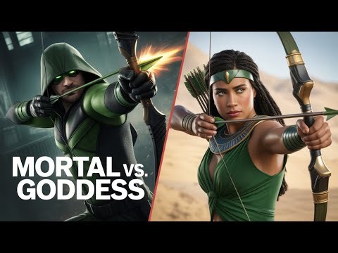 Green Arrow vs Egyptian Archery Goddess Neith