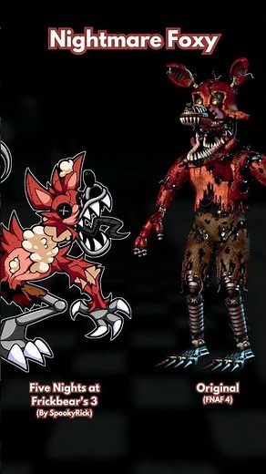 Five Nights at Frickbear's 3: Nightmare Animatronics Vs FNAF 4