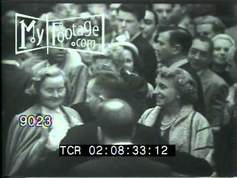 1953 NYC Thunder Bay Movie Premiere at Loew's State Theater