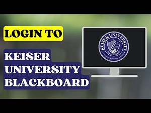 How to Login to Keiser University Blackboard