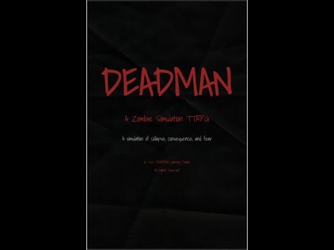 DEADMAN: a Zombie Simulation TTRPG Trailer