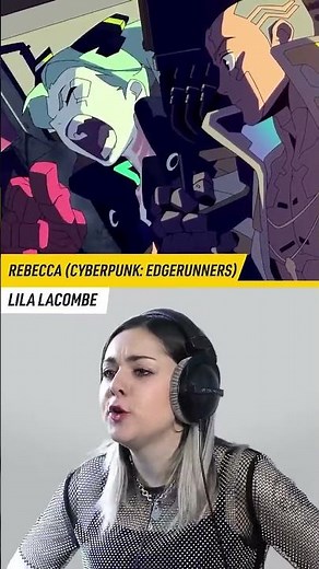 "Tu m'énerves 😡 !" La VF de Rebecca redouble une scène de Cyberpunk: Edgerunners !