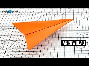 The Arrowhead Paper Plane – Fast, Far Flying Origami Masterpiece!