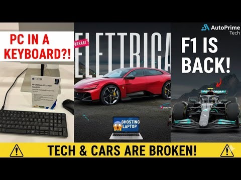 ## I Bought a PC inside a Keyboard?! ⌨️ + Ferrari’s EV SUV & The Ghosting Laptop 👻
