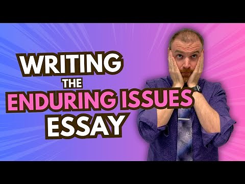 Writing the Enduring Issues Essay | Global History Regents Review LIVE!