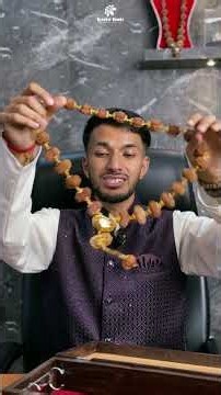 𝟏 𝐭𝐨 𝟐𝟏 𝐌𝐮𝐤𝐡𝐢 𝐏𝐫𝐞𝐦𝐢𝐮𝐦 𝐈𝐧𝐝𝐫𝐚 𝐌𝐚𝐥𝐚😮 ✨#rudraksha #mala #indramala #viralvideo #rudrakshamala #shrawan