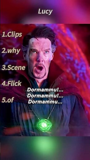 “Dormammu, I've come to bargain.” ⏳ | Doctor Strange (2016)