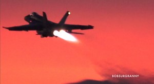 US Navy F-18 Super Hornet Takeoffs at Sunset