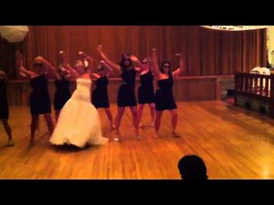 Beyonce Single Ladies wedding dance
