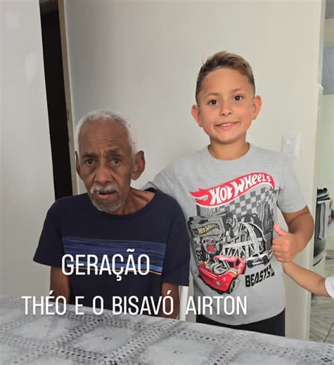 jairton conceição on Instagram: "THÉO E O BISAVÓ AIRTON"