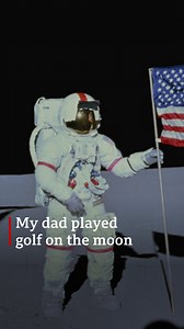 Unsurprisingly Alan Shepard is the first and only person to ever have played golf on the Moon. In 1971 the US astronaut sneaked a clubhead onto Apollo 14 in a sock. His daughter Laura has been telling us about her dad's experience: https://www.bbc.co.uk/sounds/play/w3ct4x7g | BBC World Service