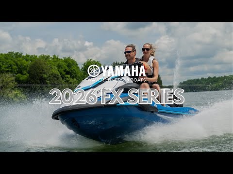 Yamaha's 2026 FX Series WaveRunners