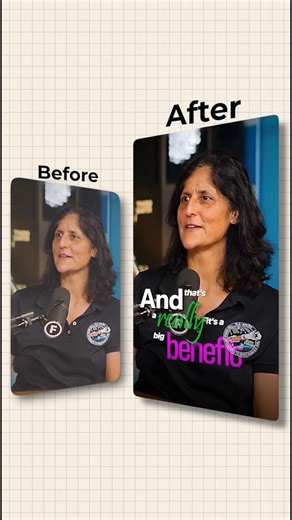 Before and after transformation video editing podcast #videoediting #sunitawilliams #rajshamani