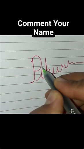 Name writing // Easy drawing #drawing