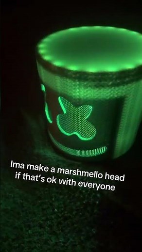 Making a 3d printed marshmello head #shorts