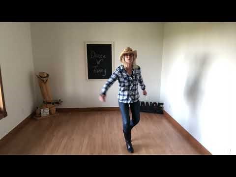 Rockin’ The Wagon Wheel Line Dance Quick Walkthrough and Demo