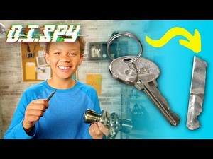 How to Open a Locked Door! (DIY Key Copier) | D.I.SPY