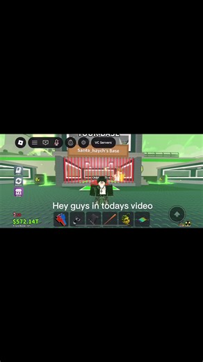 Prueba y compra de un sab lagger en Roblox