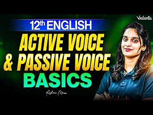 12th English | Active Voice and Passive Voice Basics | Asha Ma'am
