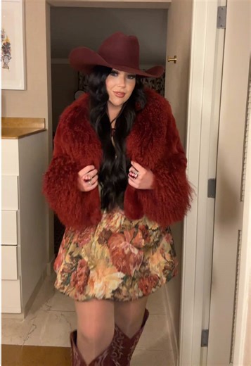 A red look for NFR night 5♥️ @The Turquoise Reata @Liberty Black Boots #rodeostyle #westernfashion #nfrfashion #nfr