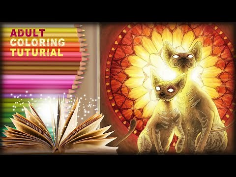 How To Make Your Coloring Pages GLOW Like Magic