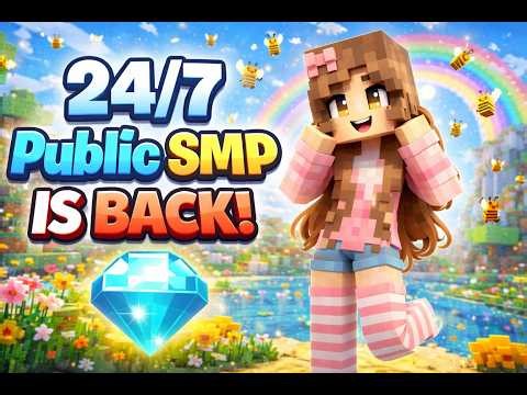 🔴LIVE| 24/7 Minemc Smp Java+ Pe | #shorts #minecraft #minecraftlive #minecrafthindi #gaming #mcpe