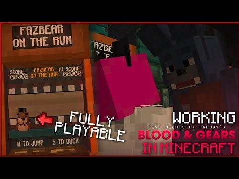 I RECREATED BLOOD AND GEARS IN MINECRAFT