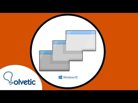👁‍🗨 MOSTRAR VENTANAS en CASCADA, PARALELO o APILADAS Windows 10