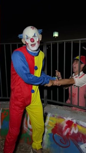 We've captured the cursed clown 😰