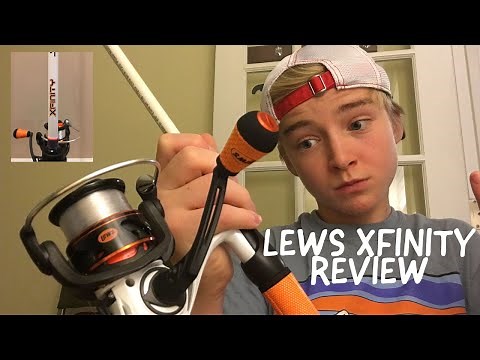 Lews Xfinity Spinning Rod+Reel Review