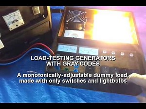 Dummy Load Uses Gray Code To Adjust Load In Small Steps