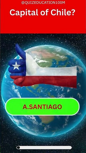 Which City Is Chile's Capital? Find Out!