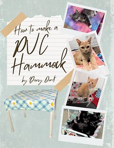 PVC Pet Hammock Pattern With Easy to Remove Covers - Fast & Easy to Build - PDF Instructions - Cat Bed - Dog Bed - Etsy Canada