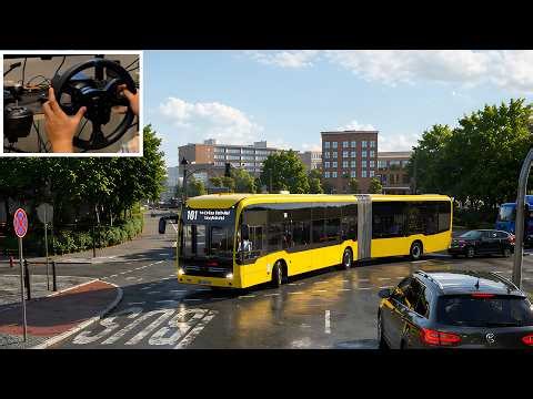 The Bus - Ultra Realistic City Driving Experience | Steering Wheel Gameplay