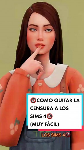 🔞COMO QUITAR LA CENSURA A LOS SIMS 4!!🔞 #foryou #viral #ts4 #tutorialsims4 #sims4mods #sims4 #lossims4 #simstoker #thesims4 #simsselves #lossims4enespañol