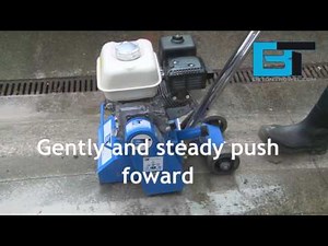 BTSP8H Scarifier operation