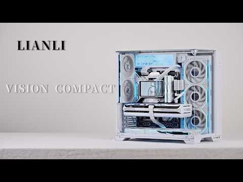 The Ultimate White PC Build? RTX 5080 iCraft + Lian Li O11 Vision Compact