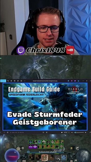 Evade Stormfeather Build | Spiritborn Season 10 | Diablo 4 Speed ​​Farm Monster!