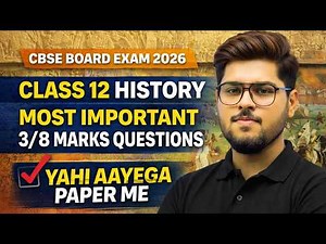 Class 12 History Most Important Question answer 3 and 8 Marks In English Medium / CBSE Board exam 26