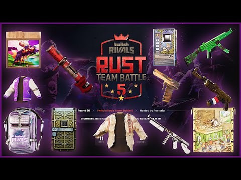 Rust Twitch Rivals Free Skin Drops (December 2024)