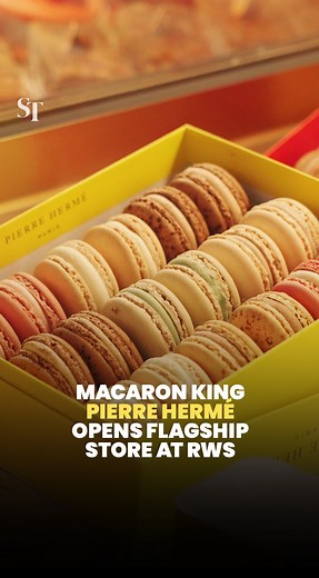 French pastry chef Pierre Herme is opening his world's largest flagship store at Resorts World Sentosa on Aug 1. What you can expect at the patisserie: https://str.sg/sx63 | The Straits Times