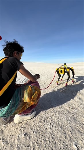 Training Spot with @pasqualedsilva #robot #dog | spot mini robot