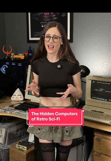 Check out my latest video — it’s the first part in a new series talking about the hidden computers of retro tech sci-fi! We always remember the flashy sci-fi elements, the flying cars, the time machines, the spaceships, and even the hot sci-fi babes, but often forgotten is the believable technology that made these futures believable! Full video here: https://youtu.be/Sp1RwkOAUC0 #fyp #tech #retro #scifi #computers