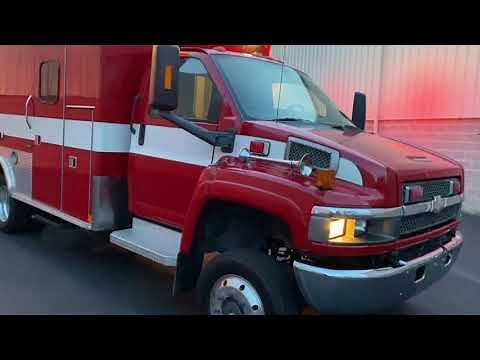 Used Ambulance 4x4 Kodiak C4500 Chevrolet Medium Duty Medtec For Sale by Pilip Ambulances 4WD