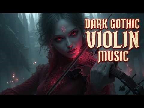 Dark Violin ~ Gothic Melancholy Music & Haunting Cello Melodies | Sad Piano Instrumental