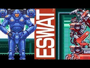 ESWAT: City under Siege (Sega Genesis) Game Playthrough Retro game