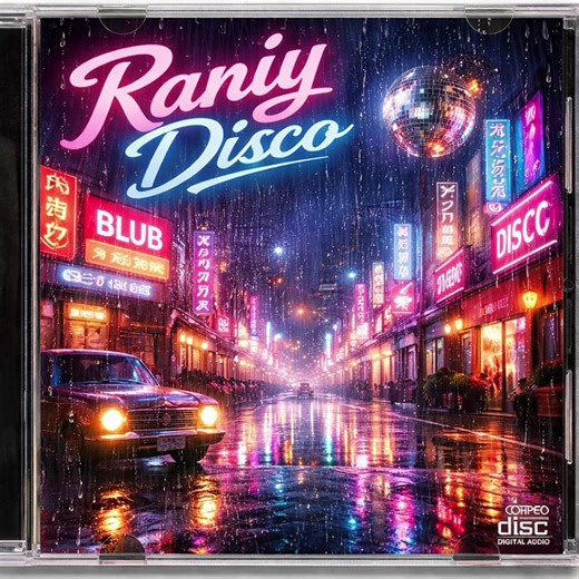 【フリー音源☔️】Rainy Disco / 雨の日も楽しむポジティブソングです☀️ 歌ってみた、踊ってみた、ご自由にお使いください！#フリー素材 #音源使ってね #歌ってみた #音源 #カバー
