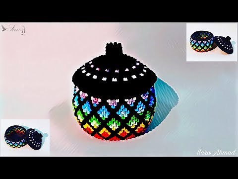 How to make 3d origami box 49